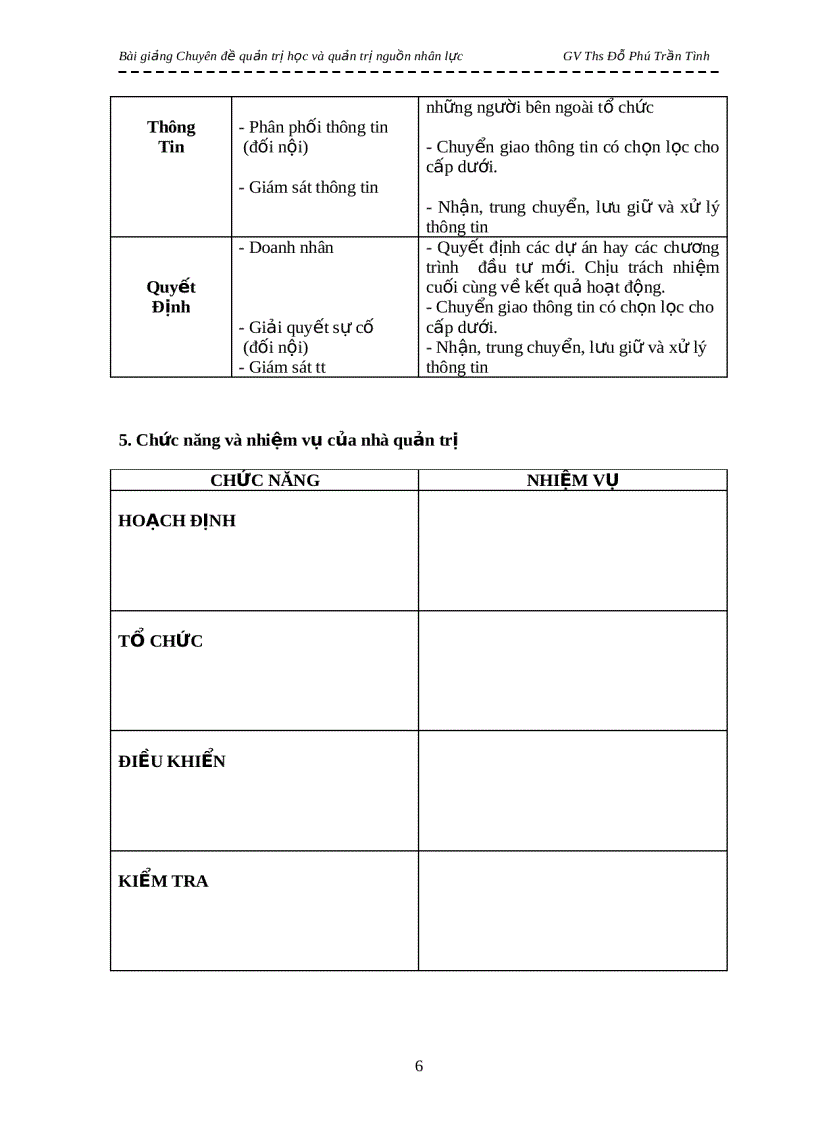 image for page Tổng quan về quản trị và môi trường doanh nghiệp