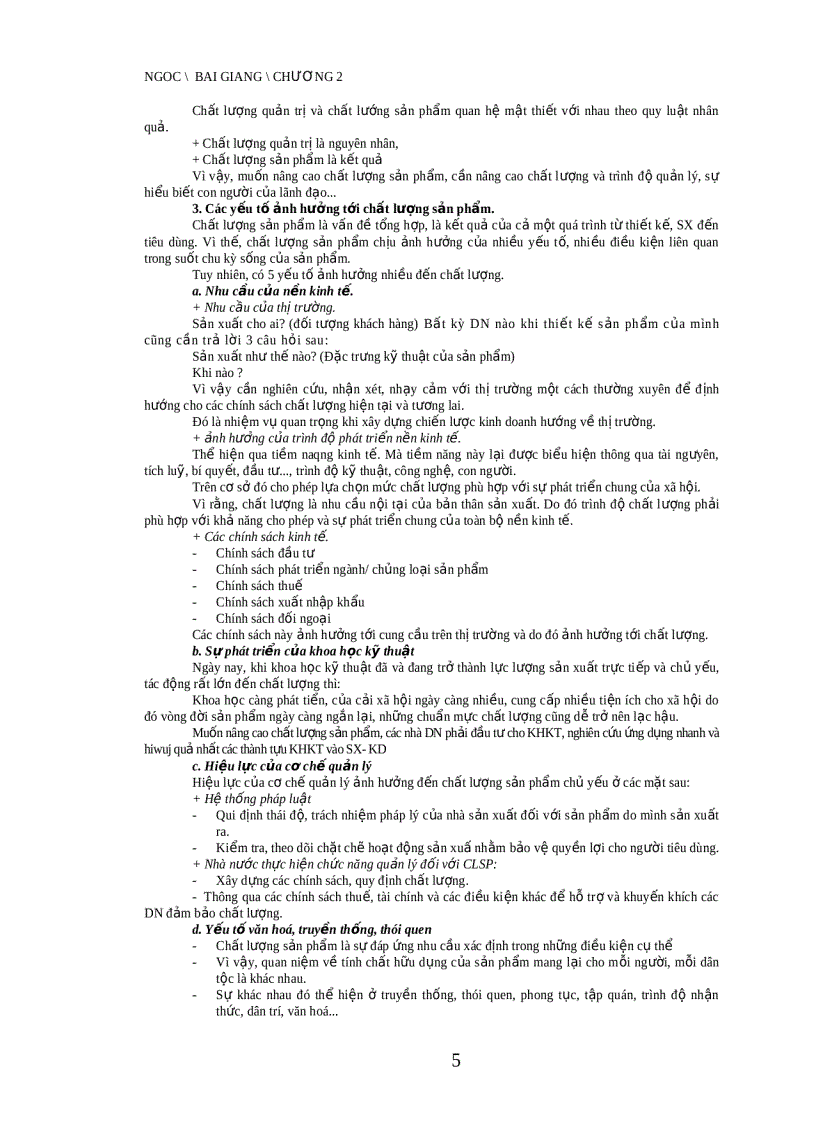 image for page Giáo trình quản lý chất lượng