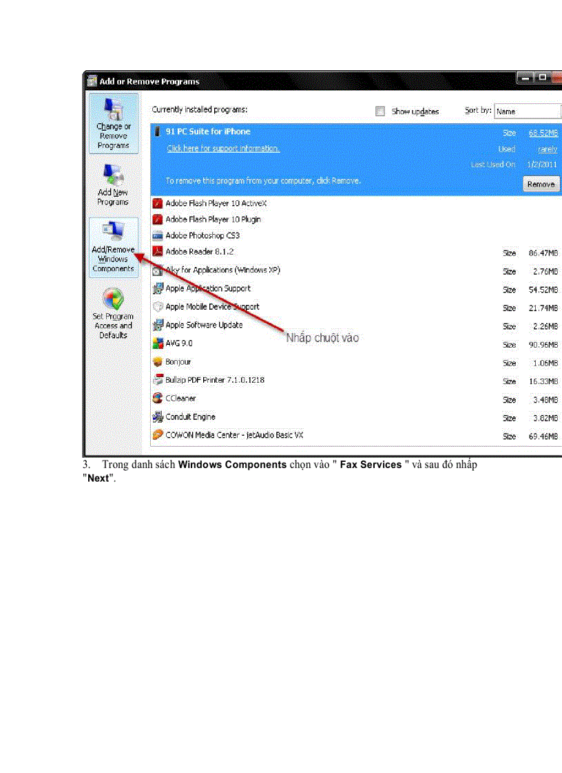 image for page Fax tài liệu qua mạng mà không cần máy Fax