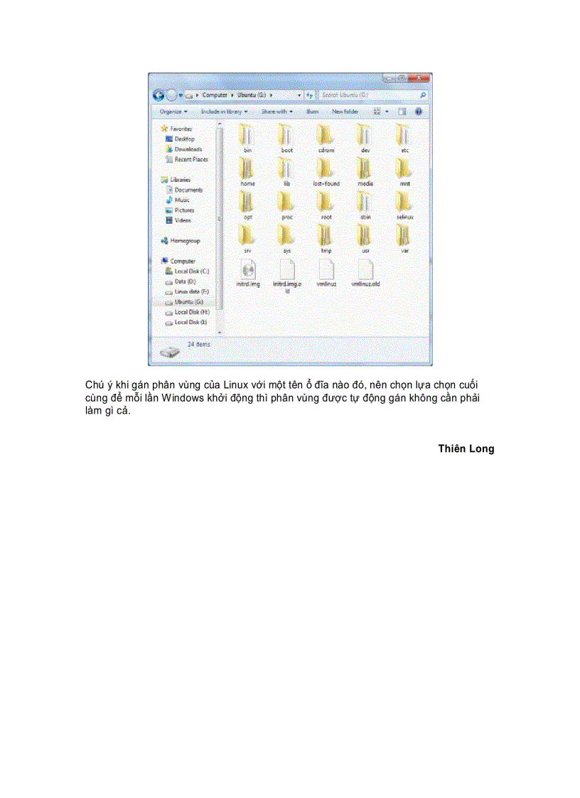 image for page Truy cập phân vùng ext2 ext3 cho Windows 7 Vista XP