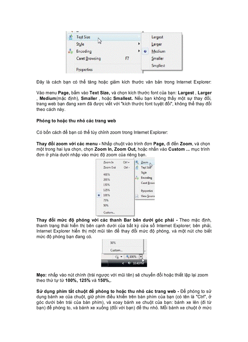 image for page Hướng dẫn Zoom Level trên các trình duyệt phổ biến