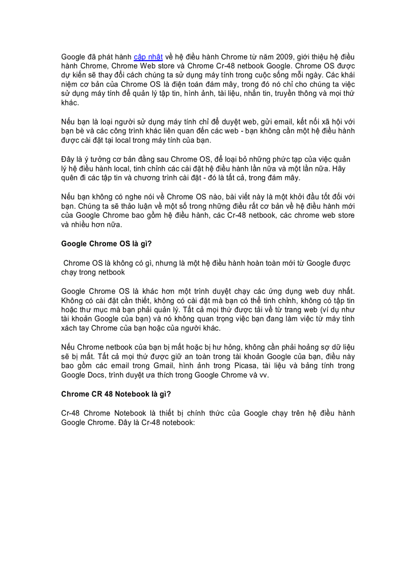 image for page HĐH Chrome Netbook Chrome Store Web Chrome