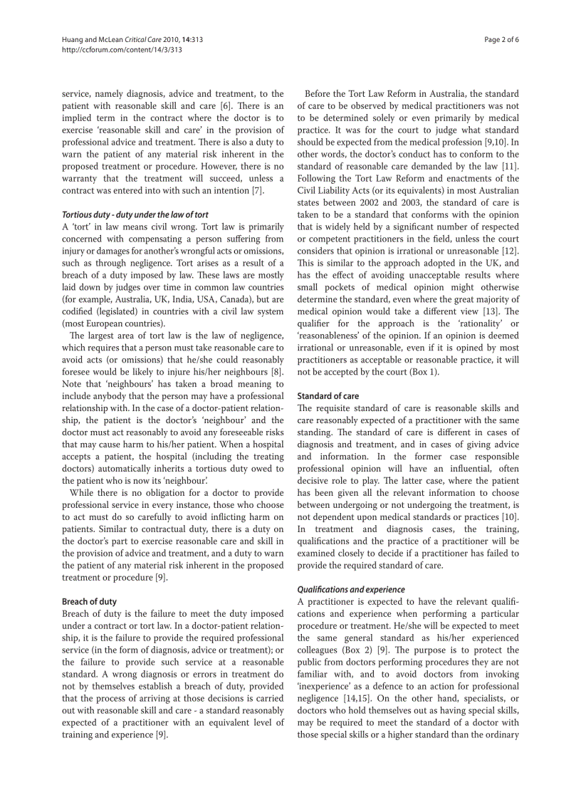 image for page Báo cáo y học Do we need a critical care ultrasound certification program Implications from an Australian medical legal perspective