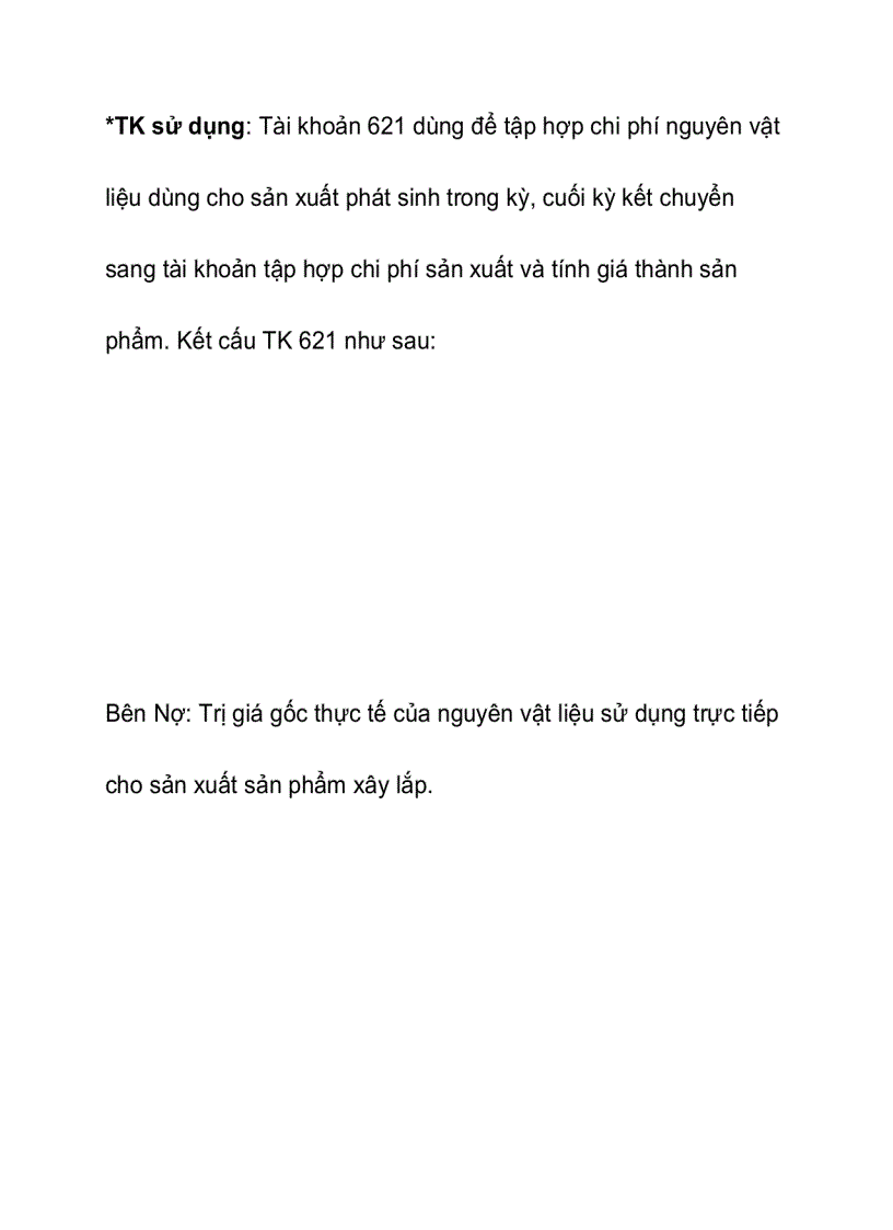 image for page Hạch toán chi phí nguyên vật liệu trực tiếp trong doanh nghiệp xây lắp
