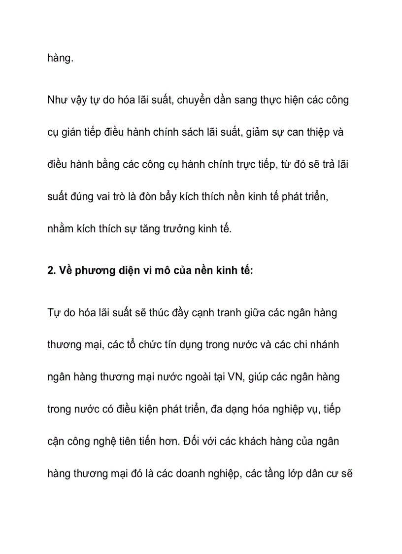 image for page Nhìn lại quá trình tự do hóa lãi suất ở nước ta 1