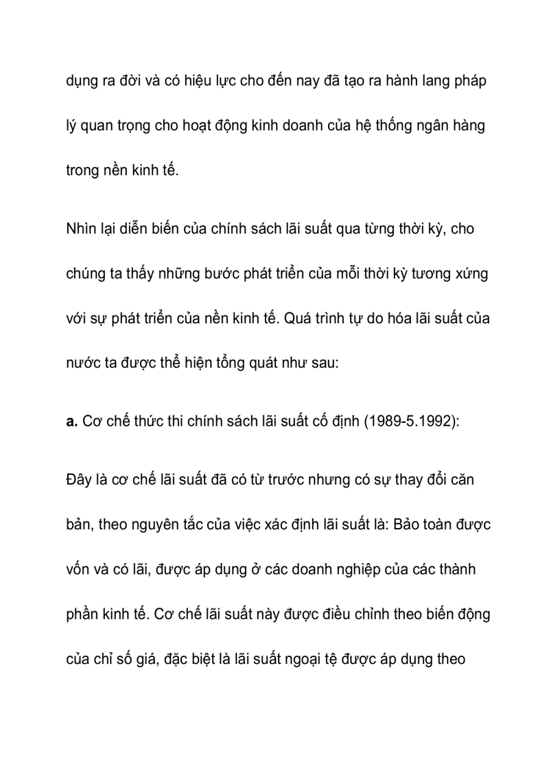 image for page Nhìn lại quá trình tự do hóa lãi suất ở nước ta 1