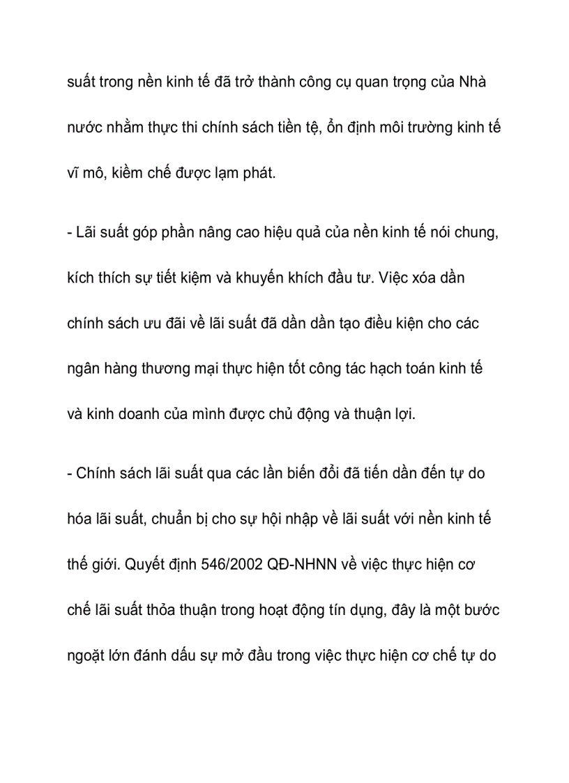 image for page Nhìn lại quá trình tự do hóa lãi suất ở nước ta 1