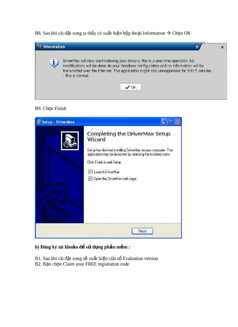 image for page Tài liệu hướng dẫn tìm driver bị mất với Driver Max