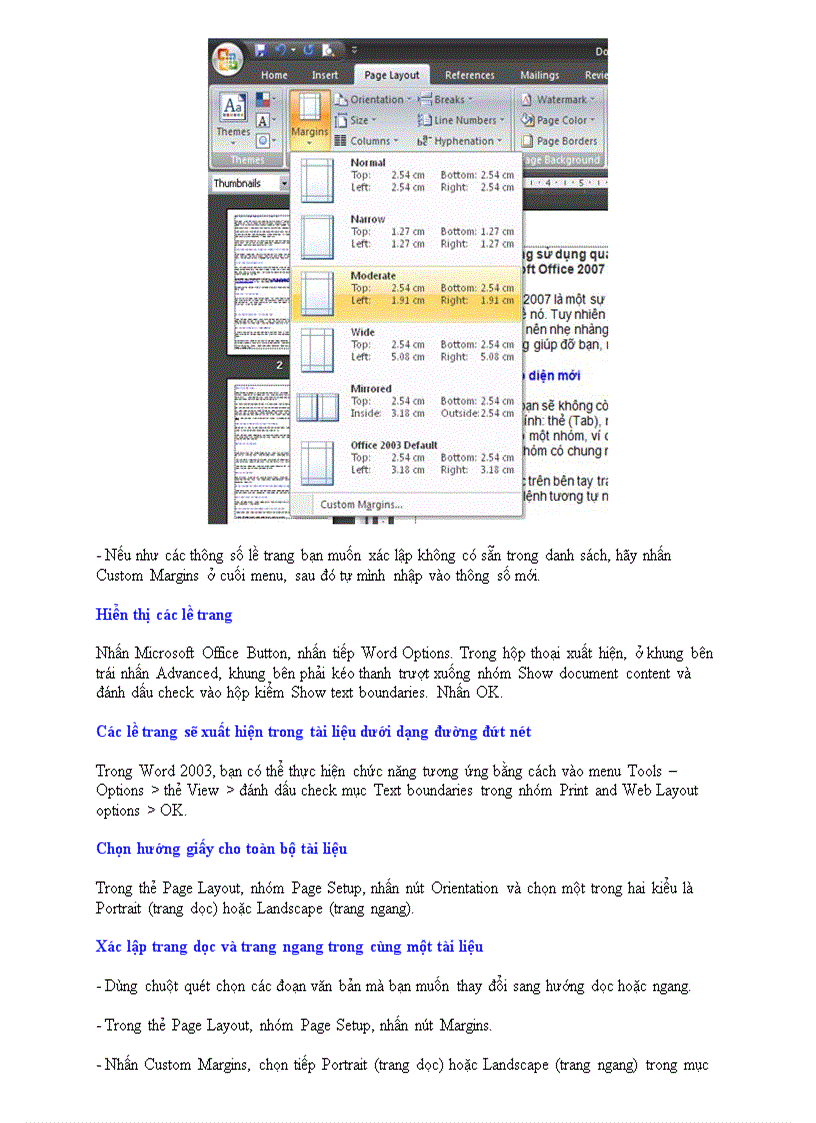 image for page Chinh phục Word 2007