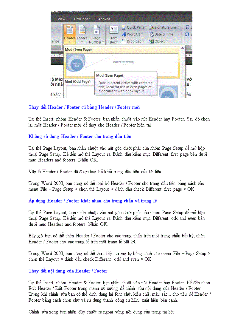 image for page Chinh phục Word 2007