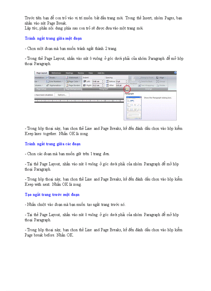 image for page Chinh phục Word 2007