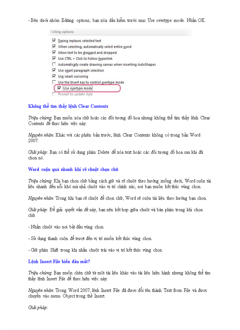 image for page Chinh phục Word 2007