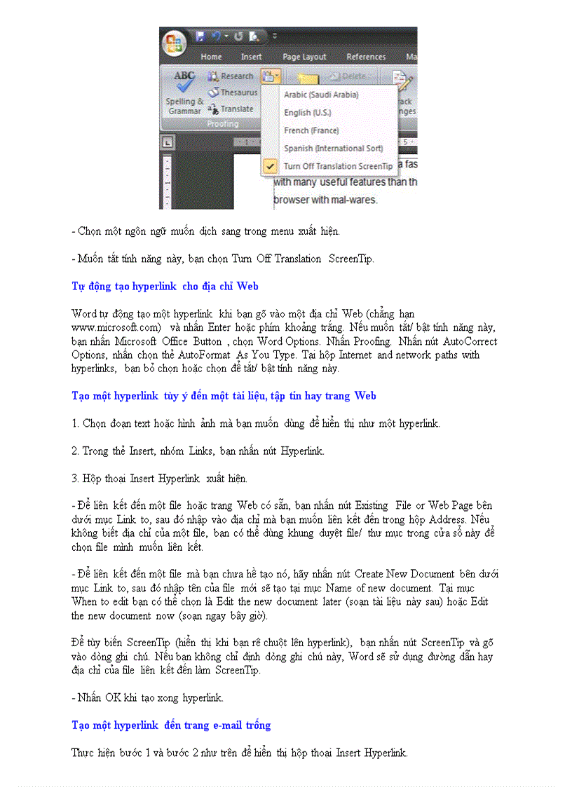 image for page Chinh phục Word 2007