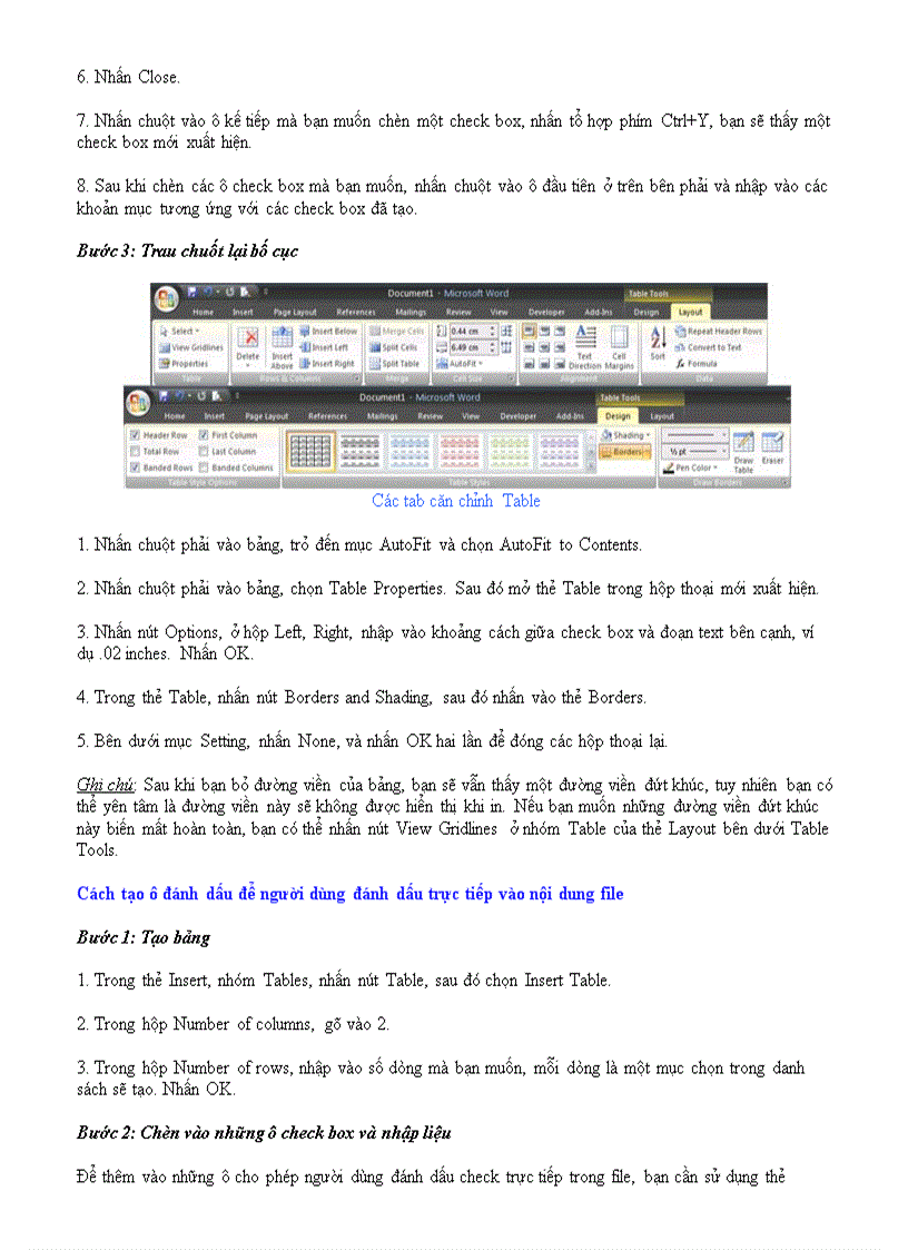 image for page Chinh phục Word 2007