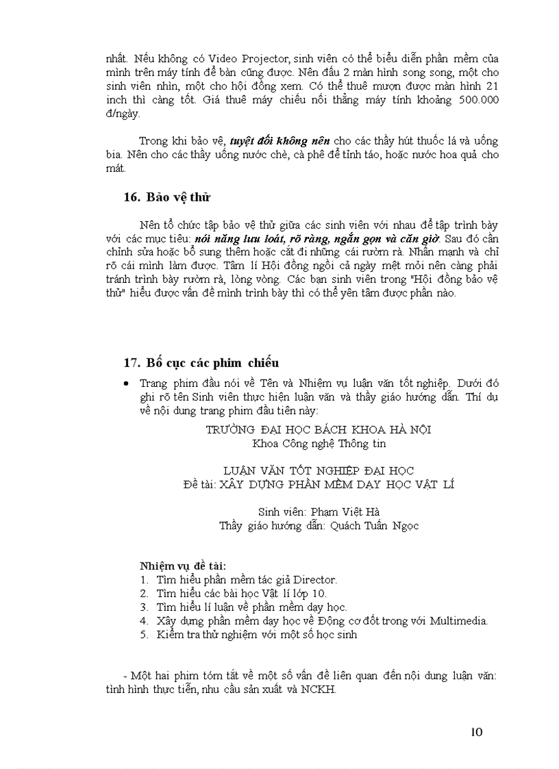 image for page Hướng dẫn viết slide để trình bày