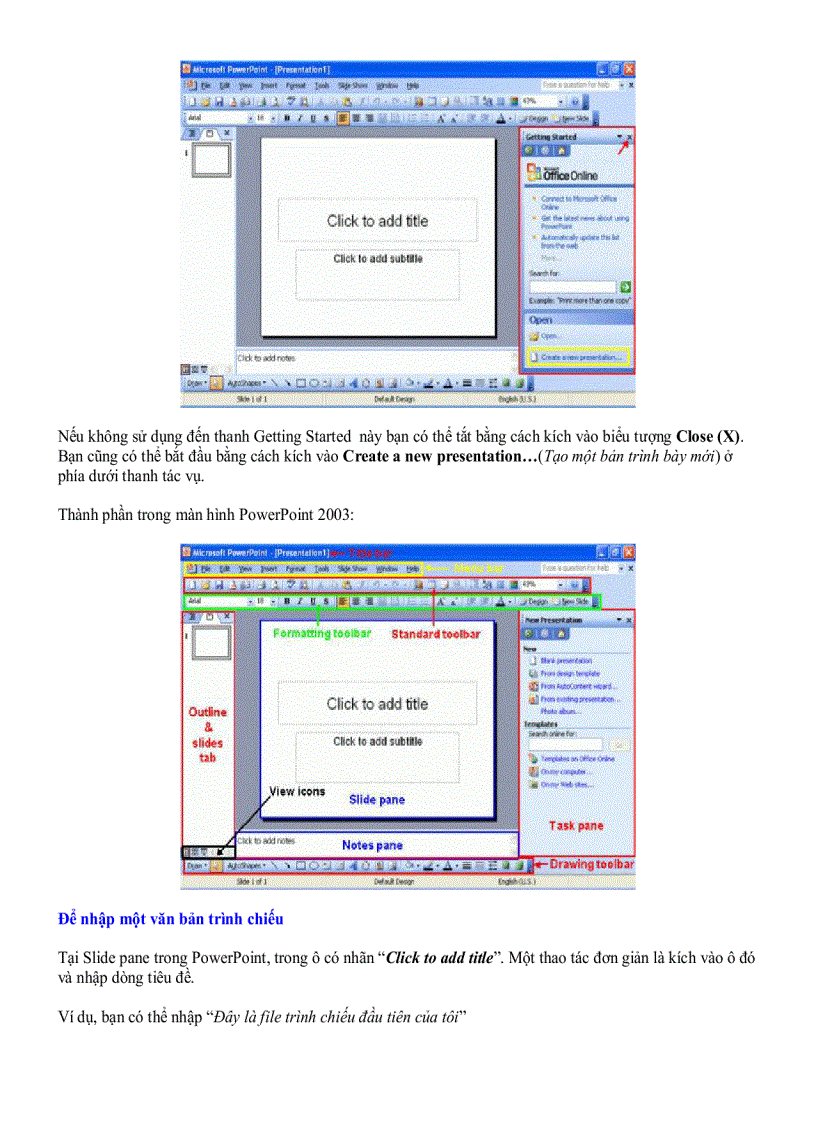 image for page Hướng dẫn sử dụng MS PowerPoint 2003