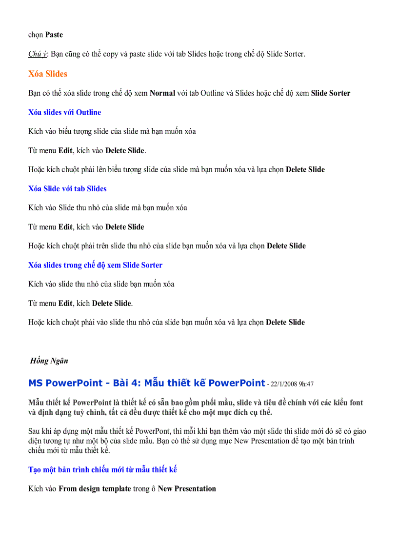 image for page Hướng dẫn sử dụng MS PowerPoint 2003