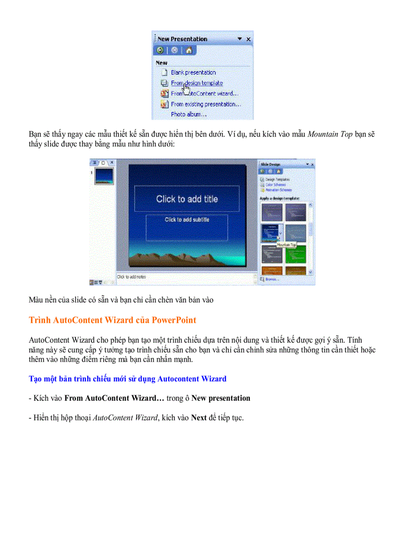 image for page Hướng dẫn sử dụng MS PowerPoint 2003