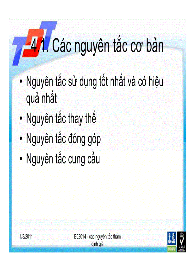 image for page Các nguyên tắc thẩm định giá