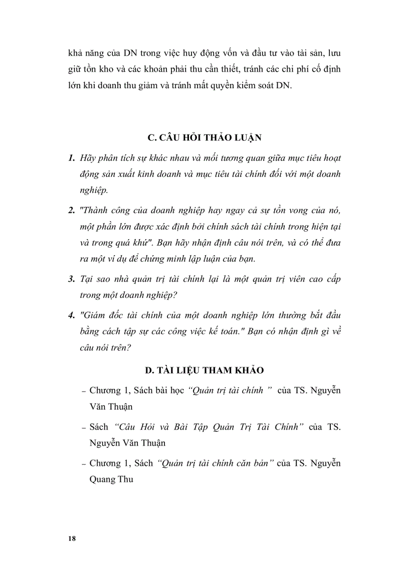 image for page Quản trị tài chính