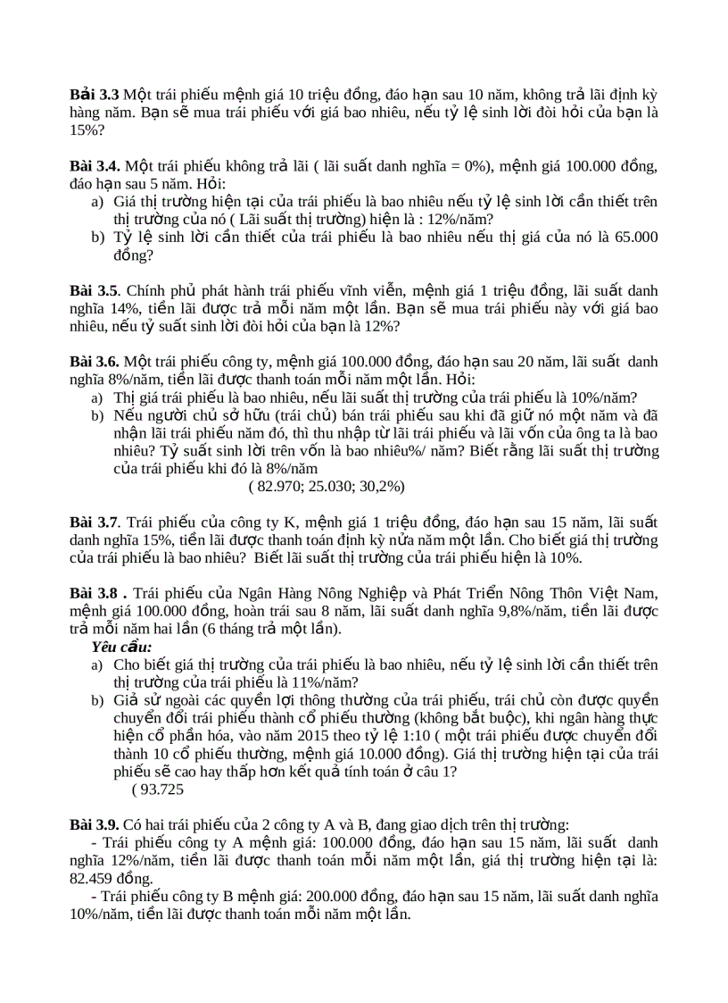 image for page Bài tập môn tài chính doanh nghiệp