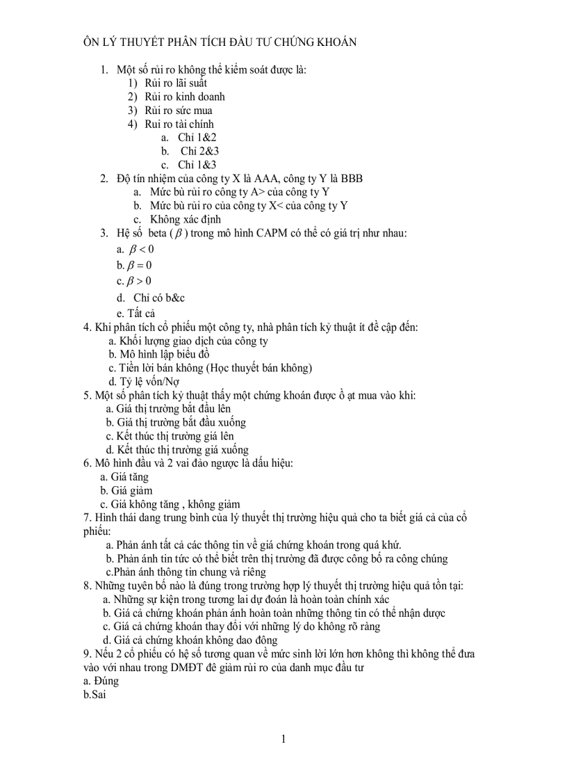 image for page Phân tích đầu tư chứng khoán