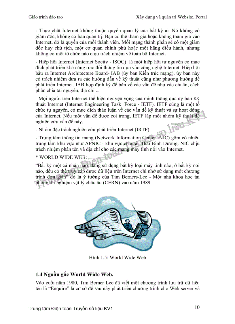 image for page Giáo trình đào tạo xây dựng và quản trị website