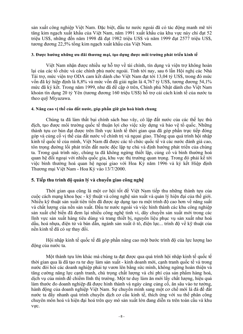 image for page Hội nhập kinh tế quốc tế