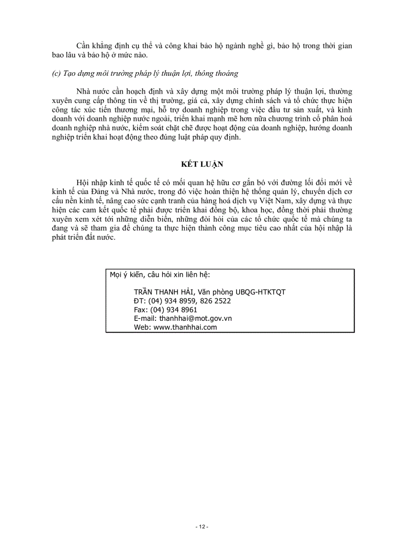 image for page Hội nhập kinh tế quốc tế