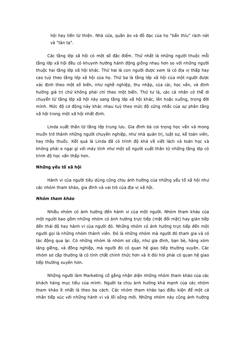 image for page PHÂN TÍCH THỊ TRƯỜNG NGƯỜI TIÊU DÙNG VÀ HÀNH VI CỦA NGƯỜI MUA phần 1PHÂN TÍCH THỊ TRƯỜNG NGƯỜI TIÊU DÙNG VÀ HÀNH VI CỦA NGƯỜI MUA