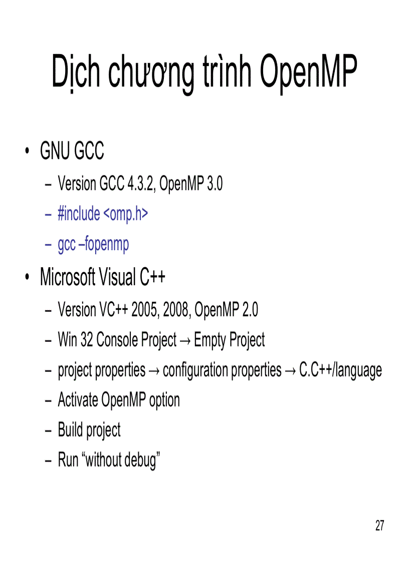 image for page Lập trình song song với OpenMP
