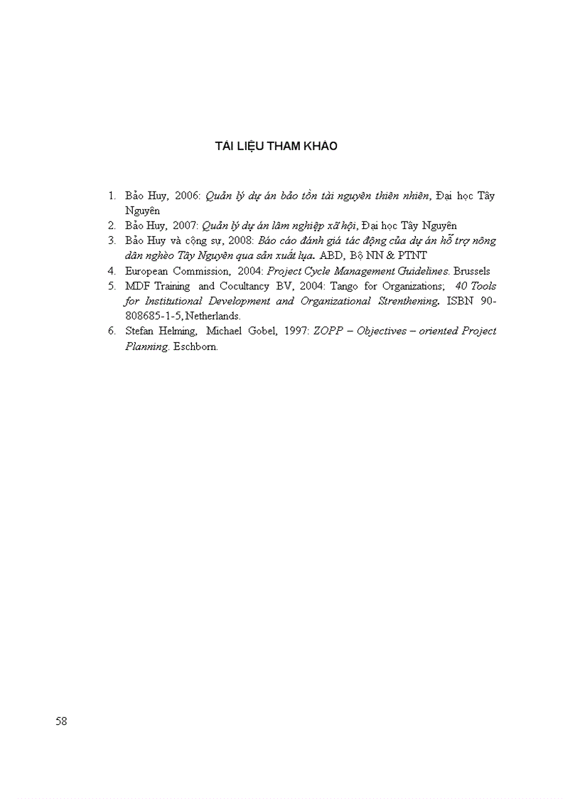 image for page CAO HỌC LÂM NGHIỆP Quản lý dự án phát triển Phát triển lâm nghiệp xã hội quản lý bền vững tài nguyên thiên nhiên