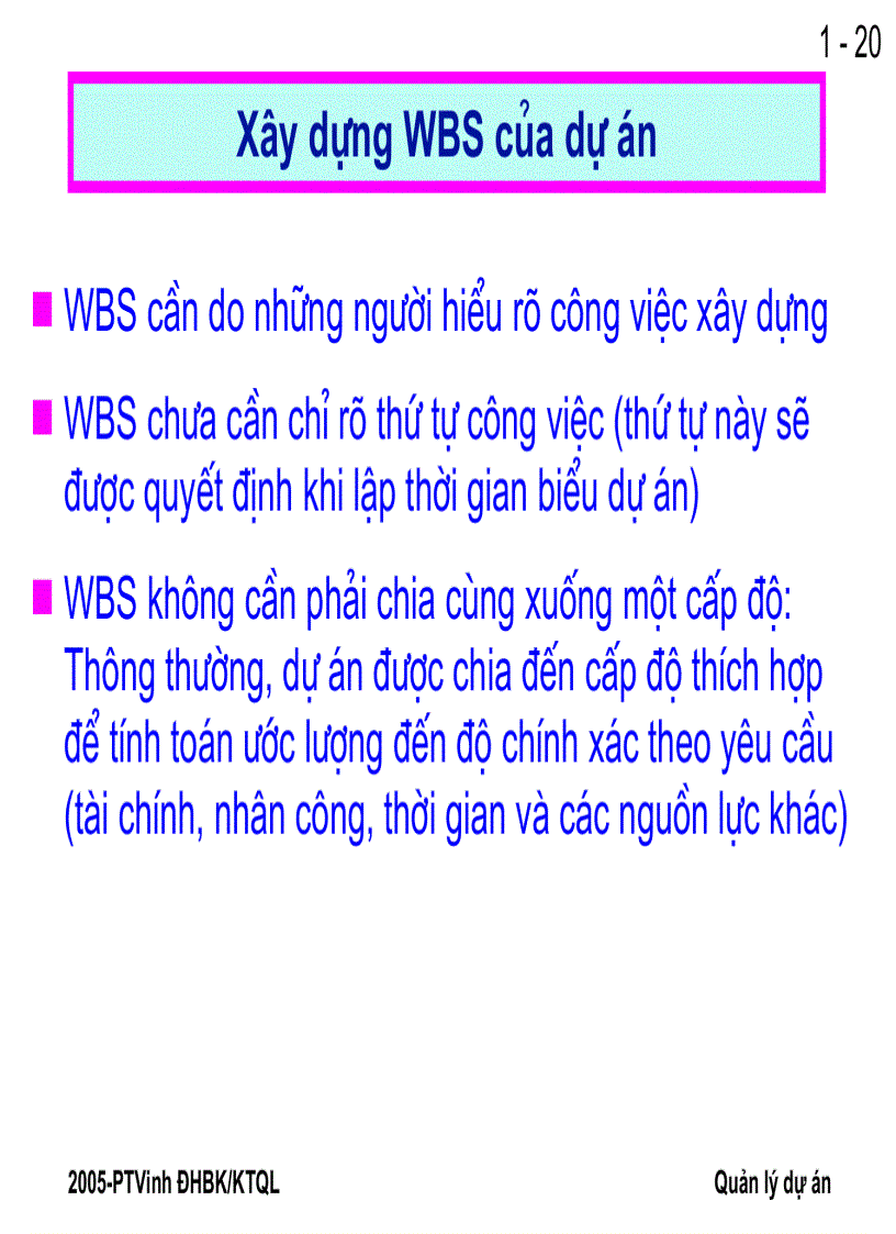 image for page Tổ chức dự án