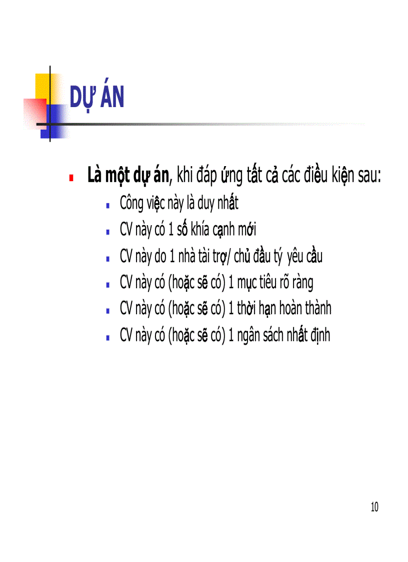 image for page Tổng quan về quản lí dự án