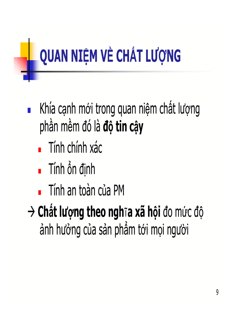 image for page Quản lý chất lượng