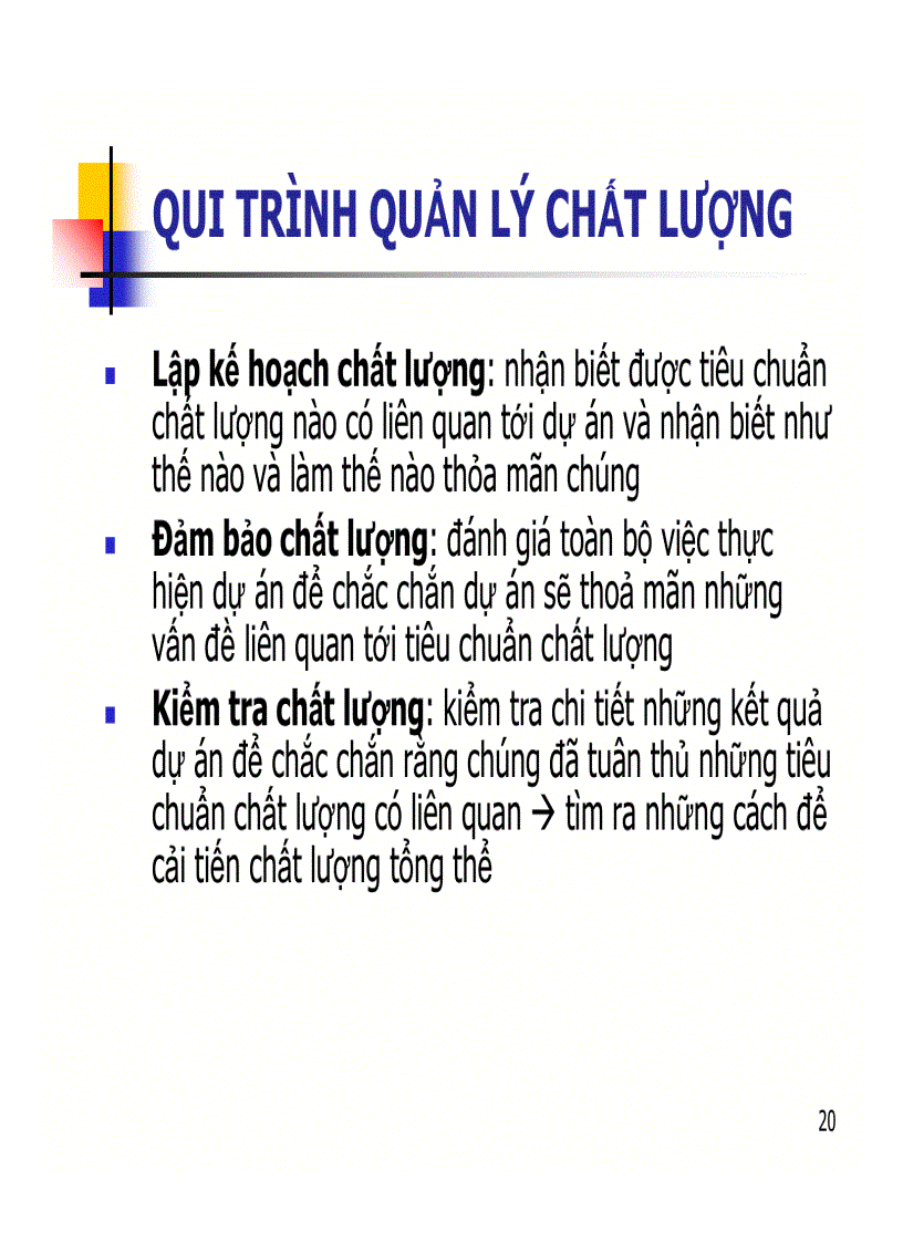 image for page Quản lý chất lượng
