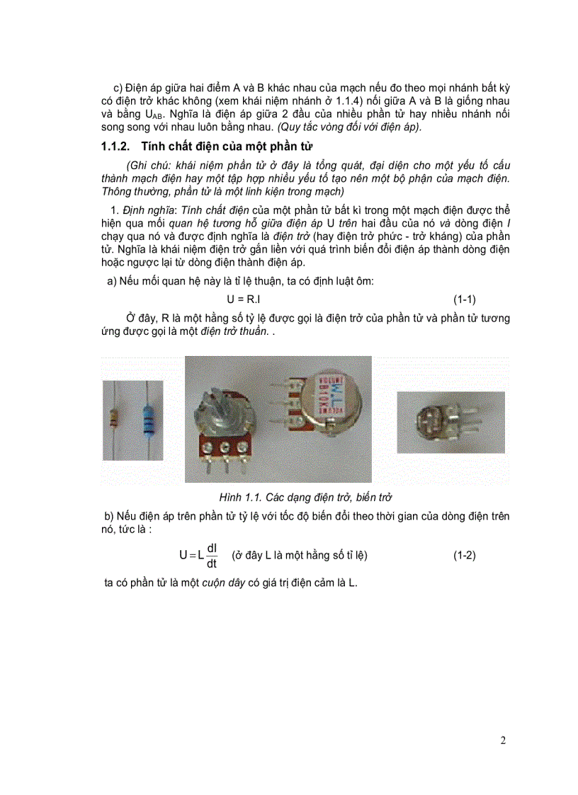 image for page Bài giảng kỹ thuật điện tử 1