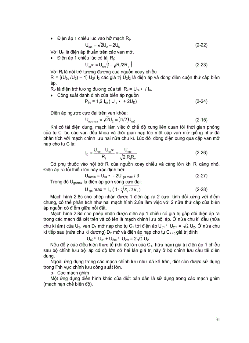 image for page Bài giảng kỹ thuật điện tử 1