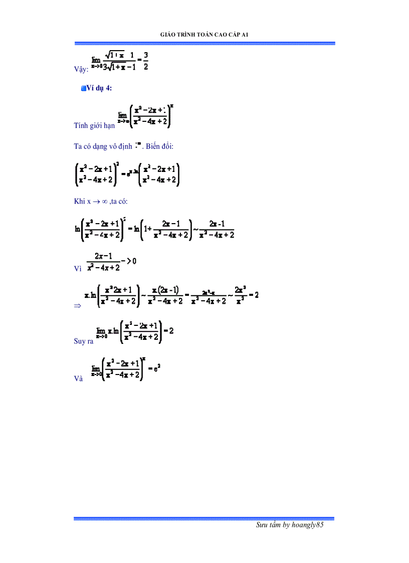 image for page Giáo trình toán cao cấp a1