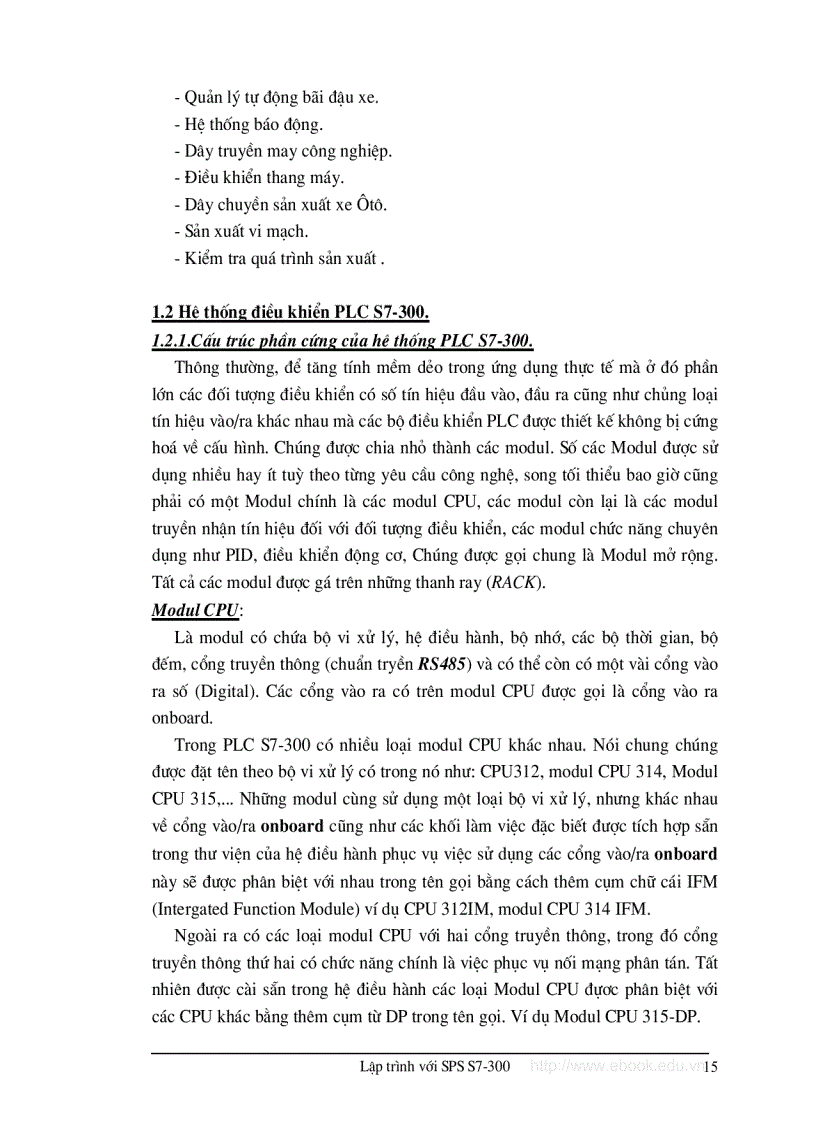 image for page Chương 1 HỆ THỐNG ĐIỀU KHIỂN