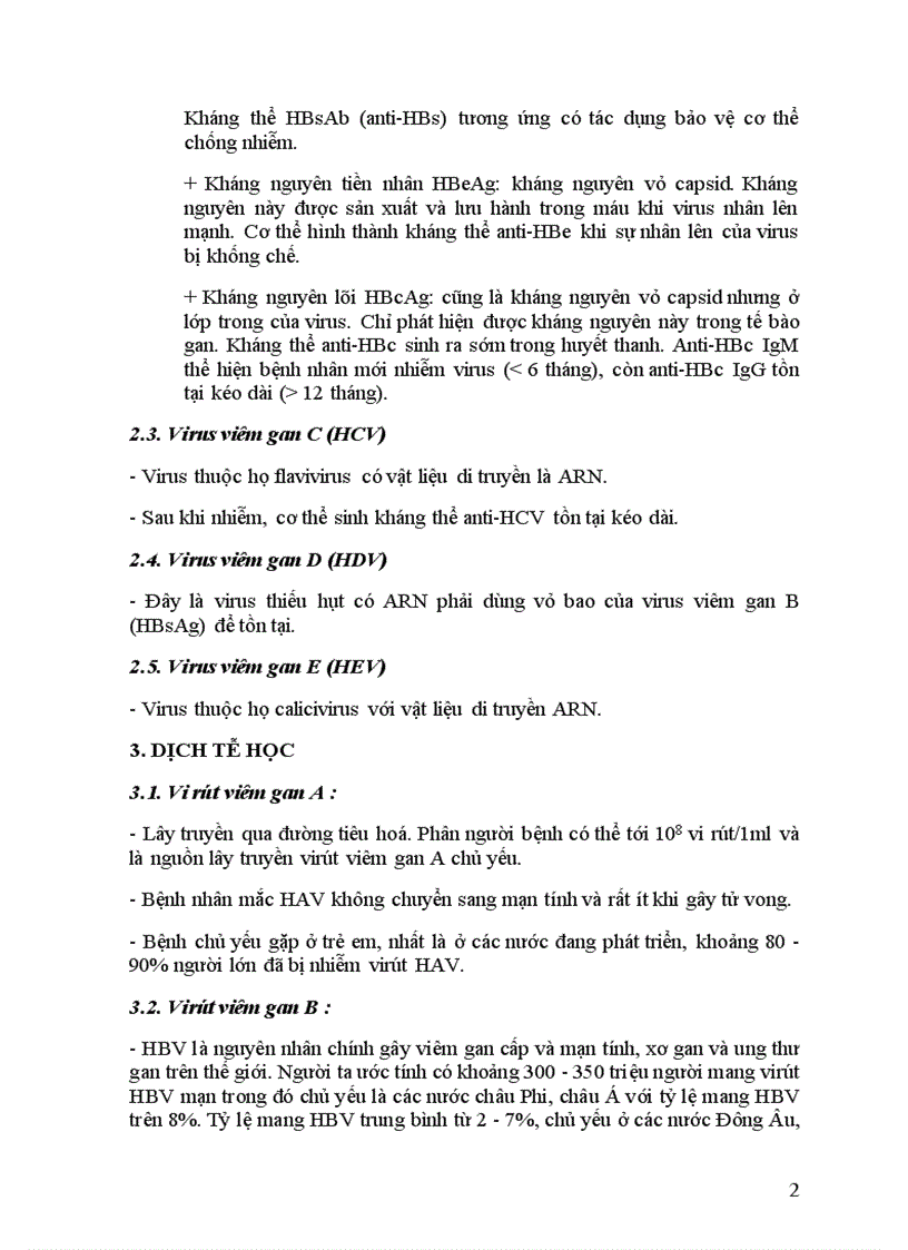 image for page Bài giảng Viêm gan virut