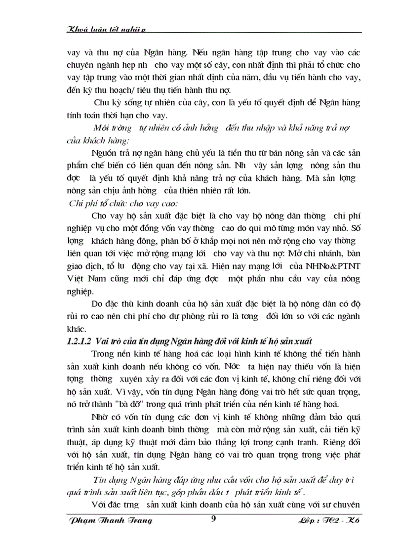 image for page Giải pháp nâng cao hiệu quả Tín dụng đối với hộ sản xuất tại Ngân hàng nông nghiệp phát triển nông thôn huyện Ninh Giang