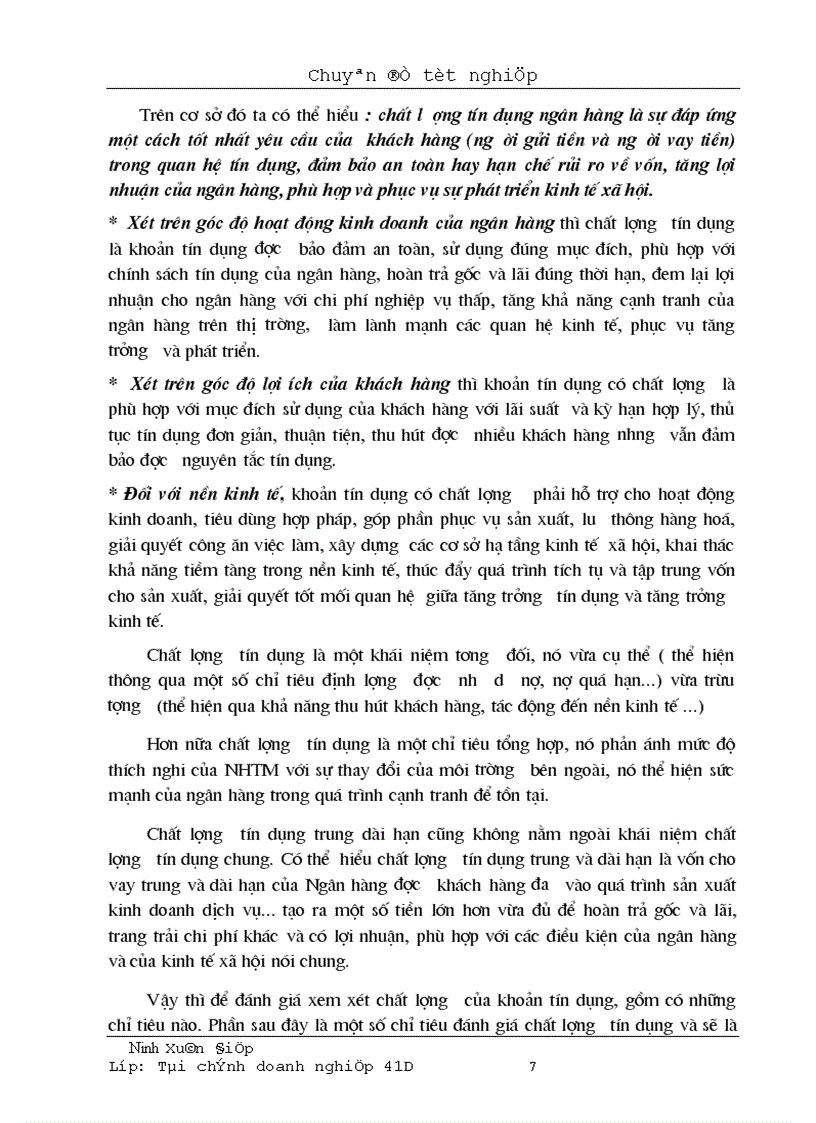 image for page Hoạt Động Tín Dụng Trung và Dài Hạn Của Ngân Hàng Thương mại