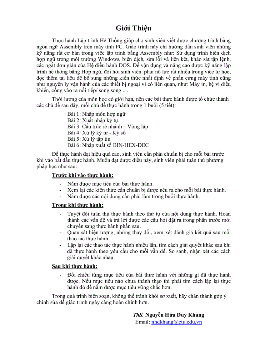 image for page Giáo trình thực hành Lập trình hệ thống Ebook