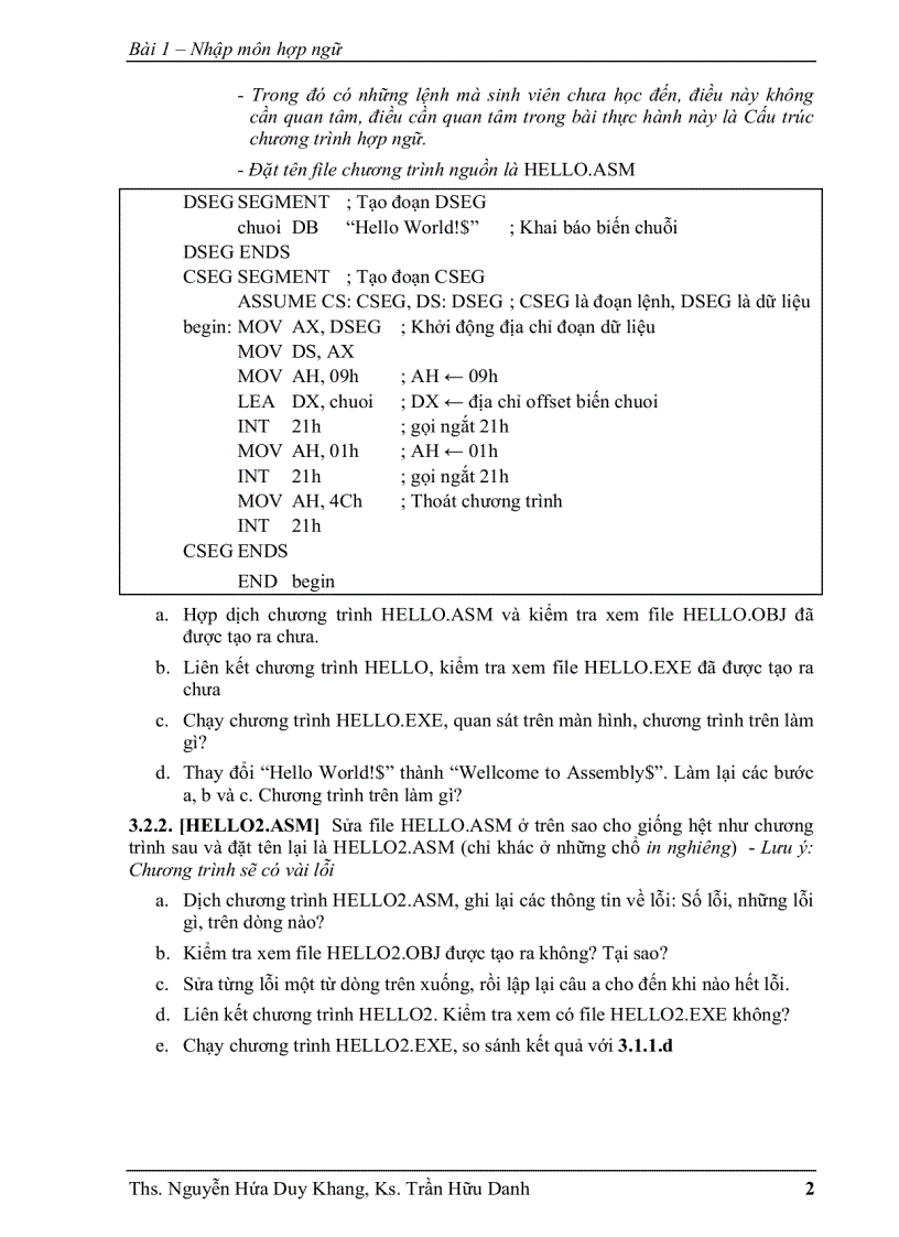 image for page Giáo trình thực hành Lập trình hệ thống Ebook