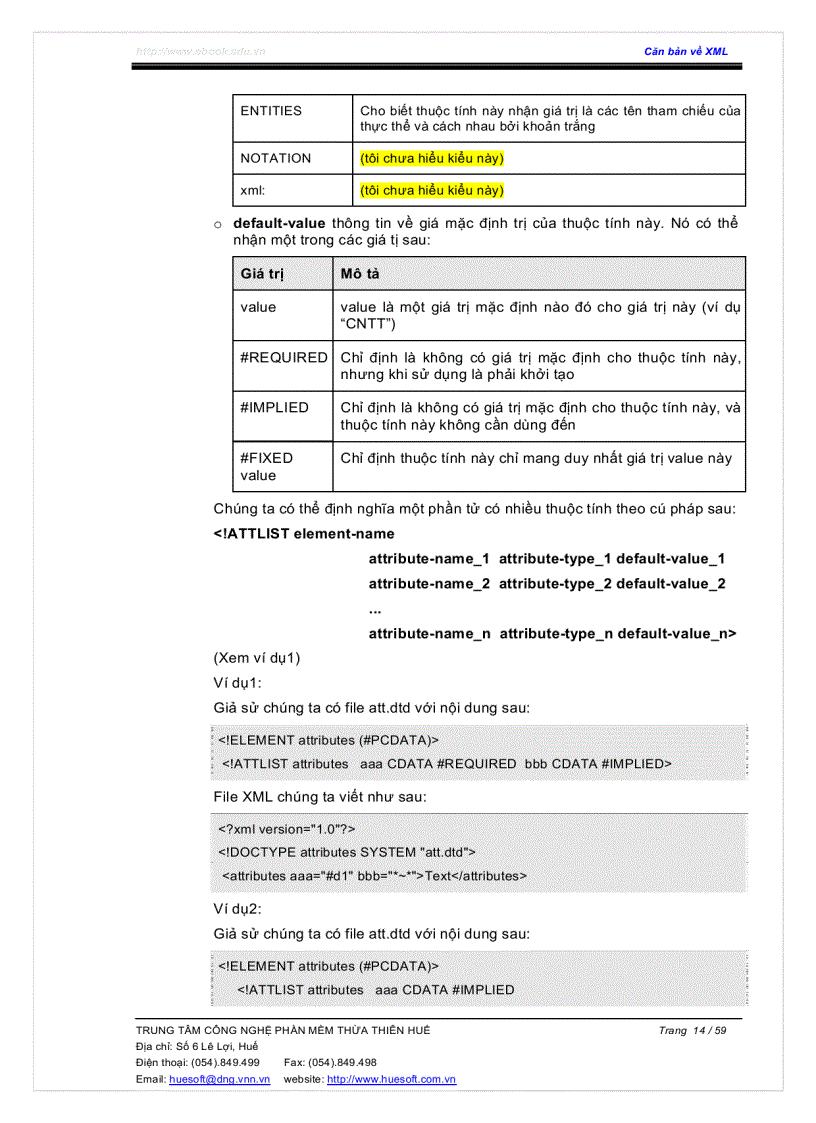 image for page Giáo trình căn bản về XML eXtensible Markup Language
