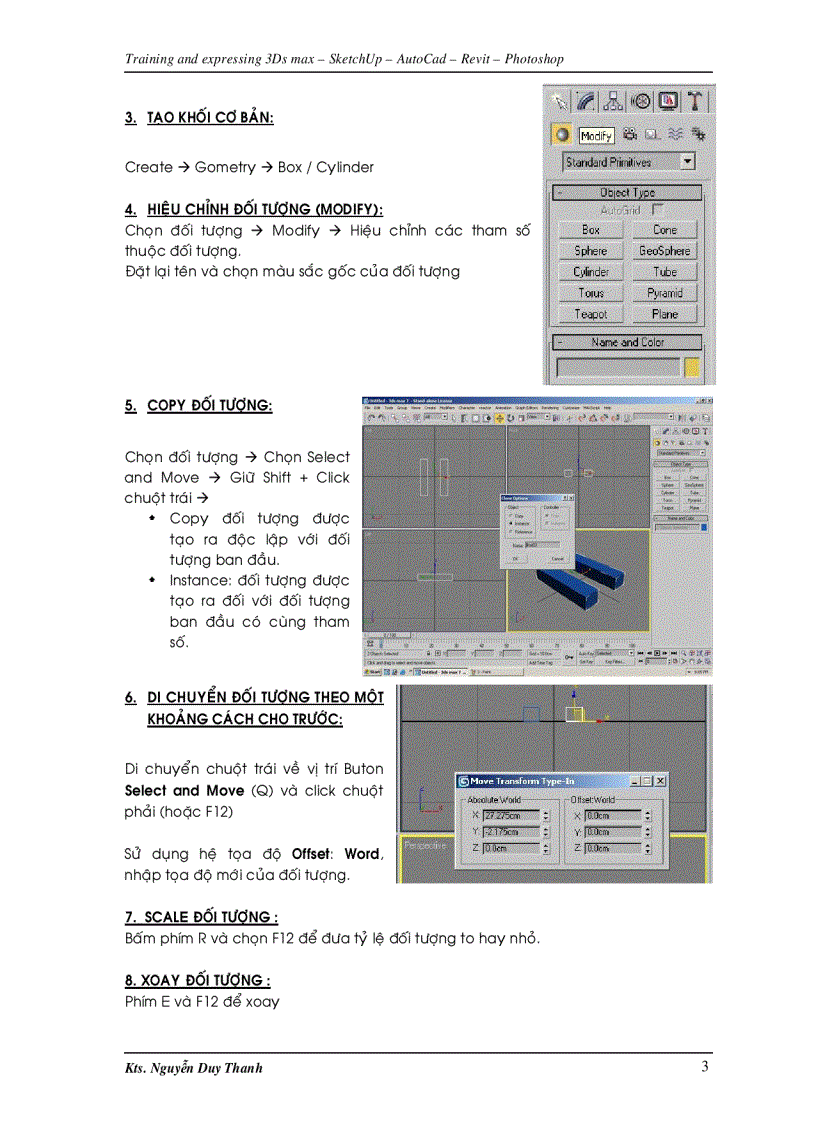 Giáo trình 3Ds Max 9 0 Ebook