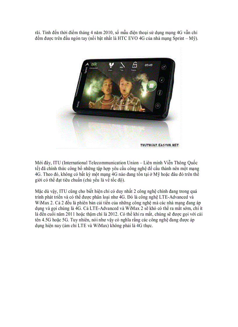 image for page Những điều nên biết về mạng 4G