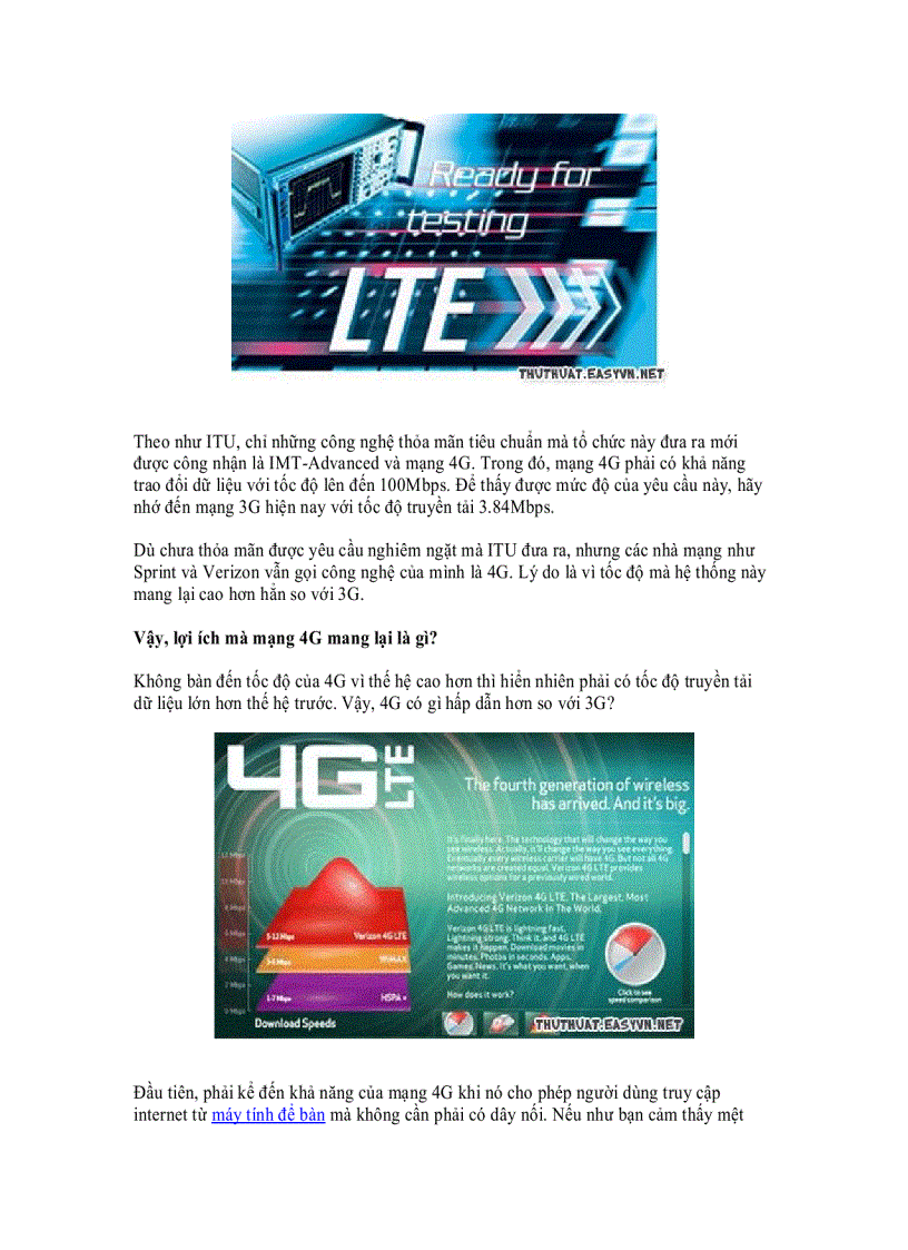 image for page Những điều nên biết về mạng 4G