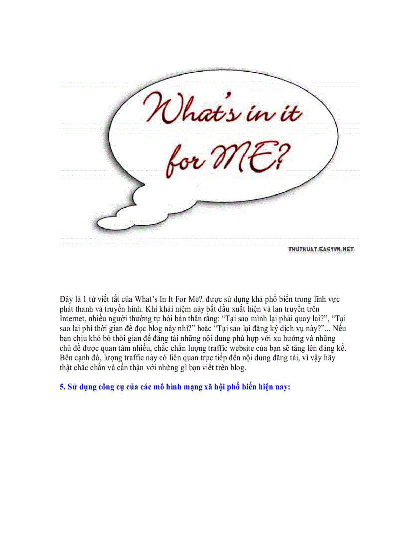 image for page 10 cách cần biết để tăng lượng khách vào blog của bạn